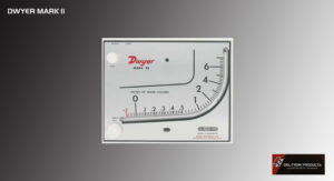 Analog power meter displaying voltage and current measurements.