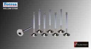 A set of six modern candle holders with white candles on a gray background.