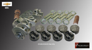 A row of shiny metal engine pistons with connecting rods.