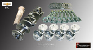 An assortment of metal parts including screws, washers, and a spring.