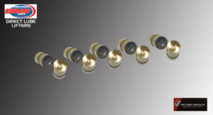 A row of hanging brass-colored pendant lights with glass covers.