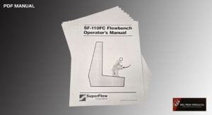 FLOWBENCH SF-110 FC OPERATORS MANUAL