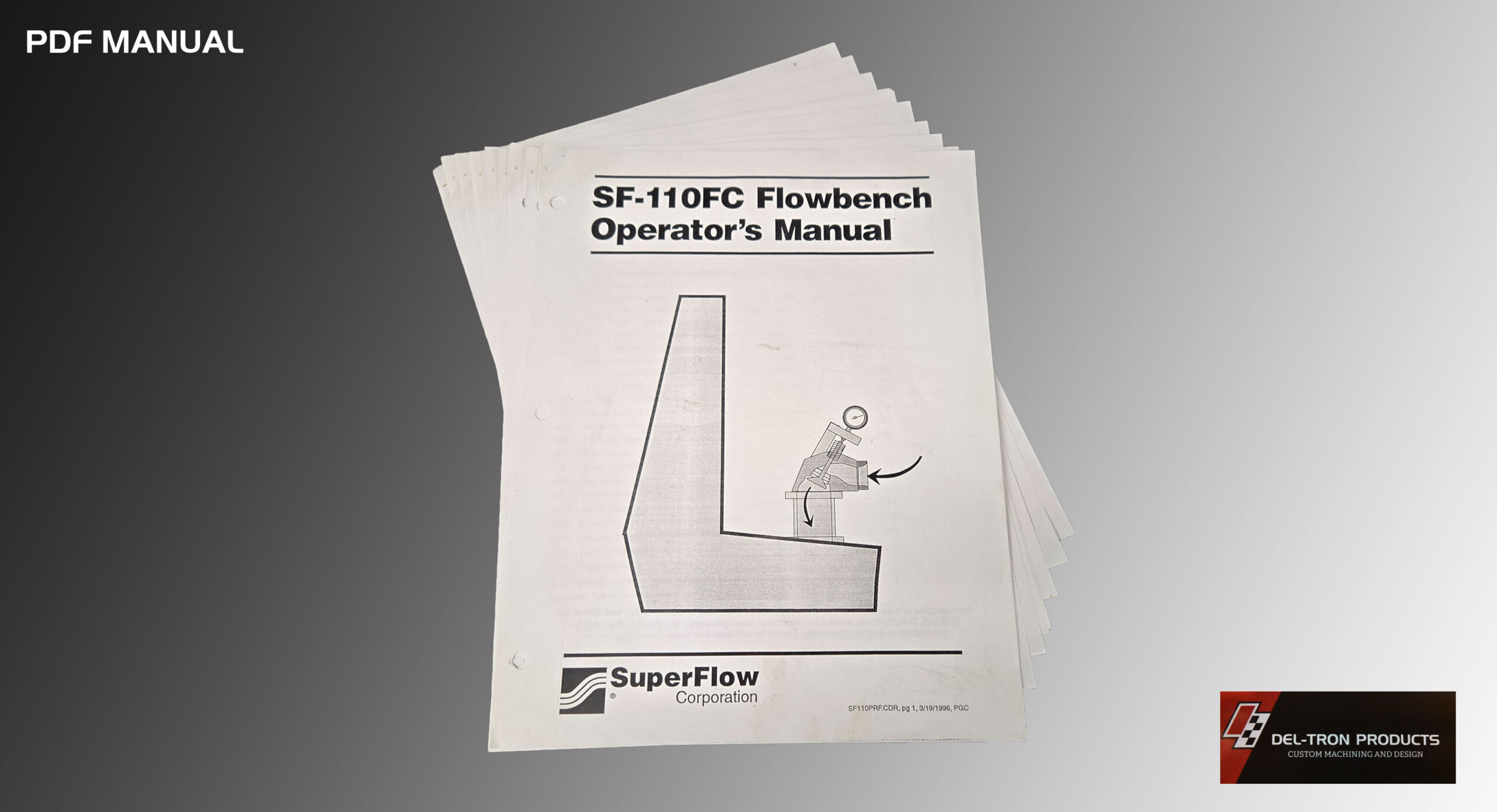 FLOWBENCH SF-110 FC OPERATORS MANUAL